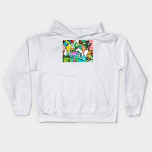 Please Change the Music Kids Hoodie